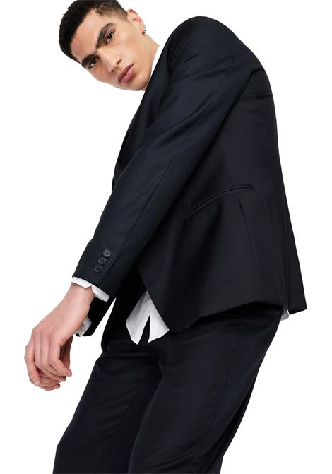 Pantaloni classici in misto viscosa e lana ARMANI EXCHANGE | Pantaloni | 3RZP01 ZNV0Z1200